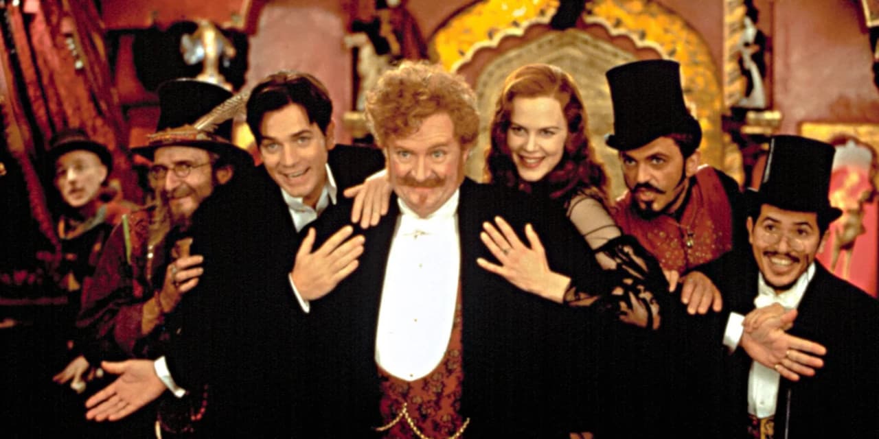 Moulin Rouge movie poster - dramatic musical romance for Leo zodiac sign
