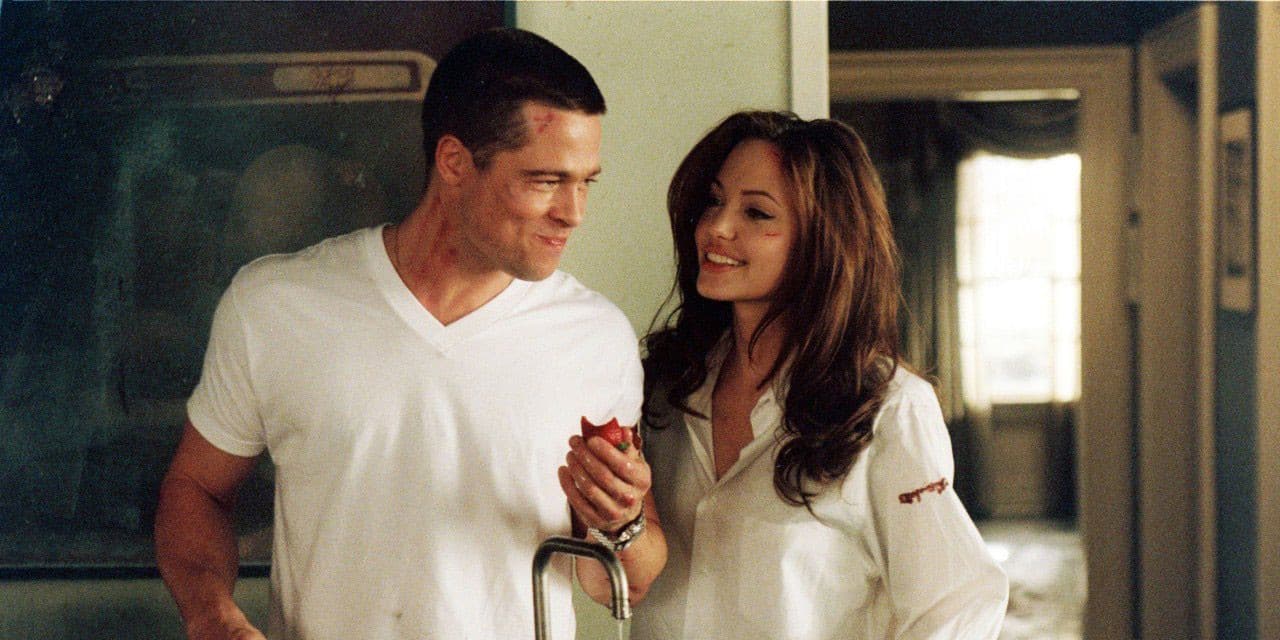 Mr. & Mrs. Smith movie poster - romantic action film for Aries zodiac sign