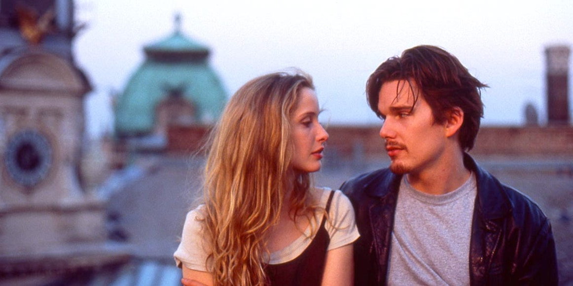 Before Sunrise movie scene - thoughtful indie romance for Virgo zodiac sign